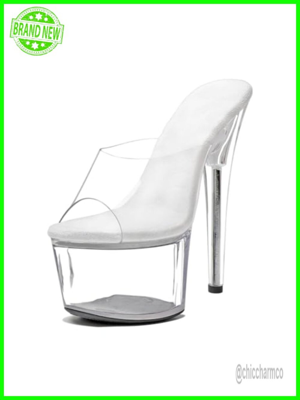 7in Platform Heels Stiletto Pole Dance Shoes 17cm Heel